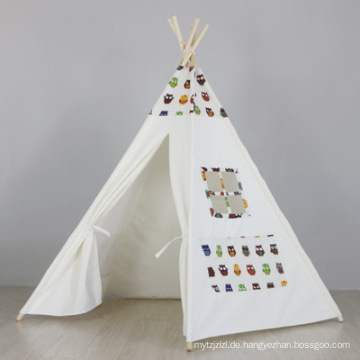 Kinder spielen Zelt Outdoor Tipi Kinderzelt